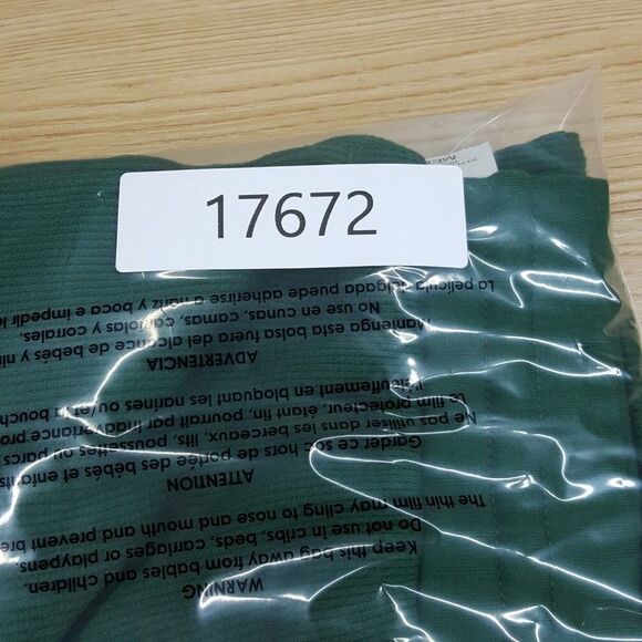 CLUB ROOM Jogger Pants Mens Medium Green Pull On Thermal Waffle Knit Comfort - Picture 8 of 8